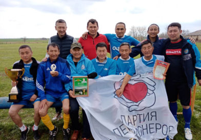Команда Партии пенсионеров – победитель межрегионального футбольного турнира